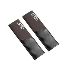 Load image into Gallery viewer, 2pcs Audi Logo Seat Belt Pads