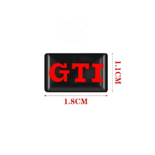 Load image into Gallery viewer, 10pcs Volkswagen GTI R Buttons Vinyl Decals