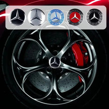 Load image into Gallery viewer, 56/60/65/75mm Mercedes-Benz Wheel Center Hub Aluminum Stickers