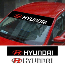 Load image into Gallery viewer, Hyundai Reflective Windshield Sticker