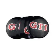 Load image into Gallery viewer, 4pcs Volkswagen / GTI / ABT / R-Line Wheel Hub Sticker 60 / 65mm