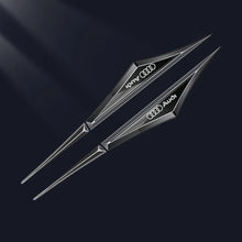 Load image into Gallery viewer, 2pcs Audi Sline Quattro Fender Emblem