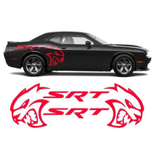 Load image into Gallery viewer, 2pcs Dodge Hellcat SRT Decal Stickers