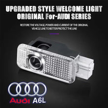 Load image into Gallery viewer, 2pcs Audi Wireless Car Door Led Laser Projector