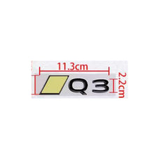 Load image into Gallery viewer, Audi ABS Trunk Emblem - Yellow