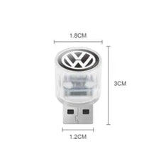 Load image into Gallery viewer, Volkswagen Logo USB Interior Lamp
