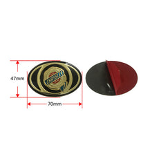 Load image into Gallery viewer, Chrysler Grille Emblem - Black+Gold