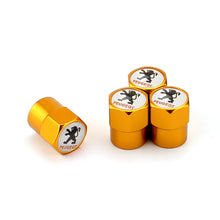 Load image into Gallery viewer, 4pcs Peugeot Logo Tire Valve Caps