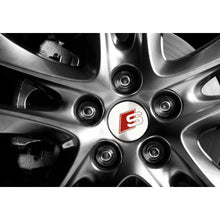 Load image into Gallery viewer, 4pcs 56.5mm Audi S-Line/RS Wheel Centre Stickers