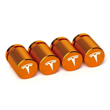 Load image into Gallery viewer, 4pcs Tesla Logo Tire Valve Caps - A