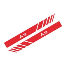 Load image into Gallery viewer, 2pcs Audi A3 Side Rearview Mirror Stickers - Different colors