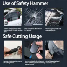 Load image into Gallery viewer, Audi Logo Seat Belt Cutter and Hammer