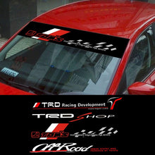 Load image into Gallery viewer, Toyota Tom's Reflective Windshield Sticker