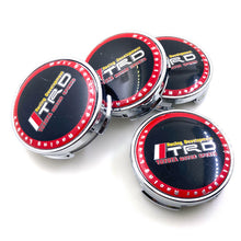 Load image into Gallery viewer, 4pcs 60mm Toyota TRD Logo Wheel Center Caps