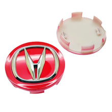Load image into Gallery viewer, 4pcs 69mm Acura Logo Wheel Center Hub Caps