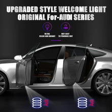 Load image into Gallery viewer, 2pcs Audi Wireless Car Door Led Laser Projector