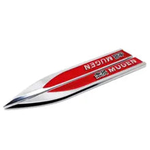 Load image into Gallery viewer, 2pcs Honda Mugen Blade Fender Emblem