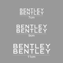 Load image into Gallery viewer, Set Bentley Wheel Brake Caliper Sticker