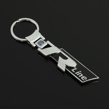 Load image into Gallery viewer, Volkswagen R-Line Metal Keychain