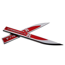 Load image into Gallery viewer, 2pcs Umbrella Resident Evil Emblem Stickers
