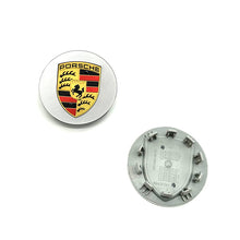 Load image into Gallery viewer, 4pcs 76mm Porsche 911, Cayenne, Panamera, Boxster Wheel Center Hub Caps