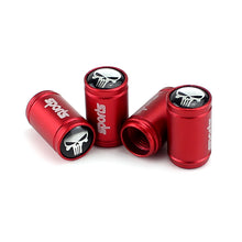 Load image into Gallery viewer, 4pcs Punisher Logo Tire Valve Caps