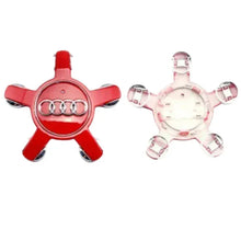 Load image into Gallery viewer, 4pcs 135mm Audi Logo Wheel Center Hub Caps 4F0601165N