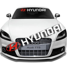 Load image into Gallery viewer, Hyundai Reflective Windshield Sticker