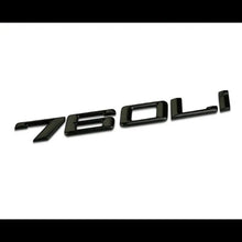Load image into Gallery viewer, 760Li Emblem Black Letters For BMW 7 Series