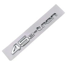 Load image into Gallery viewer, 30 40 45 50 E-tron GT Letters Trunk Emblem for Audi