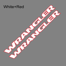 Load image into Gallery viewer, 2pcs Jeep Wrangler Hood Vinyl Stickers - 80x7.5cm