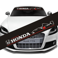 Load image into Gallery viewer, Powered By Honda Reflective Windshield Sticker