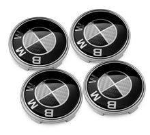 Load image into Gallery viewer, 4pcs 68mm BMW Wheel Center Caps-Different Colors