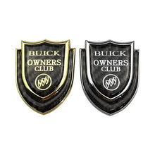 Load image into Gallery viewer, Buick Logo Owners Club Shield Emblem Sticker