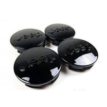 Load image into Gallery viewer, 4pcs Jeep Logo Wheel Center Caps - 66mm