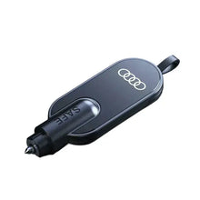 Load image into Gallery viewer, Audi Logo Seat Belt Cutter and Hammer