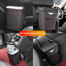 Load image into Gallery viewer, Ford Mustang Logo Storage Hanging Trash Box