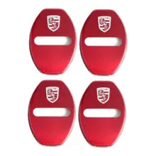 Load image into Gallery viewer, 4pcs Porsche Logo Door Lock Cover for Boxster S Cayman ect
