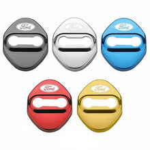 Load image into Gallery viewer, 4pcs Ford Logo Door Lock Cover for Focus Explorer Escape
