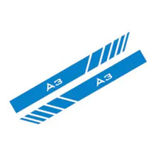 Load image into Gallery viewer, 2pcs Audi A3 Side Rearview Mirror Stickers - Different colors