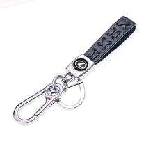 Load image into Gallery viewer, Lexus Logo Keychain Braided Leather Rope