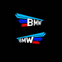 Load image into Gallery viewer, 2pcs BMW Logo Wireless Car Door Led Laser Projector