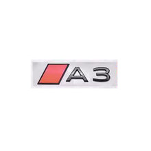 Load image into Gallery viewer, Audi ABS Trunk Emblem - Red