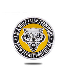 Load image into Gallery viewer, Wolf, Tiger Emblem