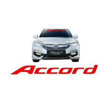 Load image into Gallery viewer, Honda Accord Windshield Sticker