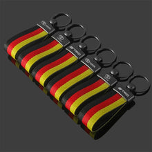 Load image into Gallery viewer, Volkswagen Logo Germany Flag Keychain