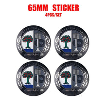 Load image into Gallery viewer, 56/60/65/75mm Mercedes-Benz Wheel Center Hub Aluminum Stickers