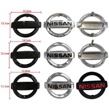 Load image into Gallery viewer, Nissan Logo Emblem - replaced - 8.7×7.5, 10×8.5, 10.5×9, 11.7×10, 12.7×10.8
