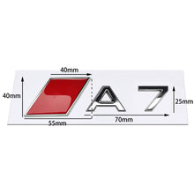 Load image into Gallery viewer, Audi Trunk Emblem Metal - Silver