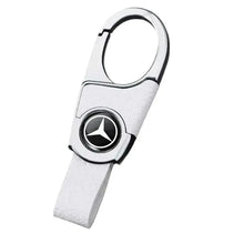 Load image into Gallery viewer, Mercedes-Benz Metal Leather Keychain